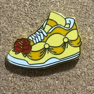 5/$25 Disney Princess Sneaker Belle Beauty and The Beast Pin